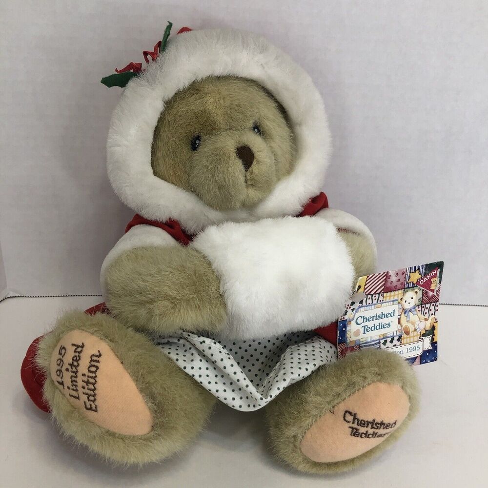 Dakin Cherished Teddies Alice 1995 Plush Limited Edition 08271 of 10000 D2